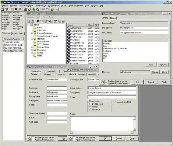 Download web tool or web app Active Director
