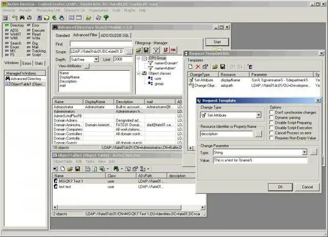 Download webtool of webapp Active Director