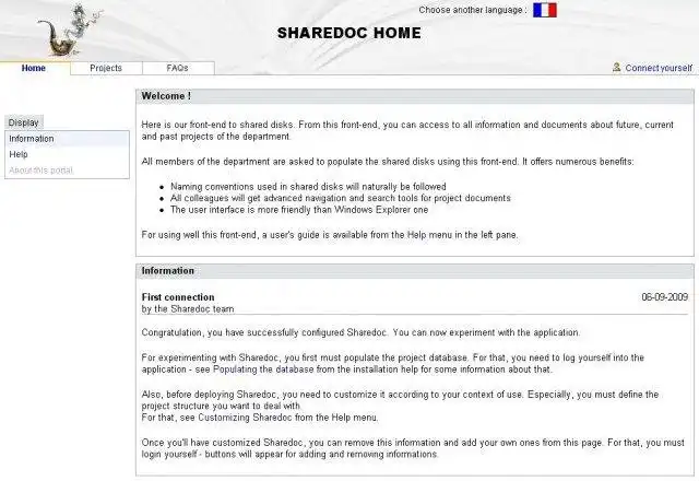 ดาวน์โหลดเครื่องมือเว็บหรือเว็บแอป Active Sharedoc