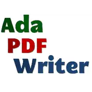 Free download Ada PDF Writer Windows app to run online win Wine in Ubuntu online, Fedora online or Debian online