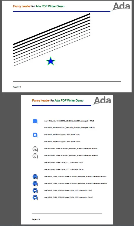 Download web tool or web app Ada PDF Writer