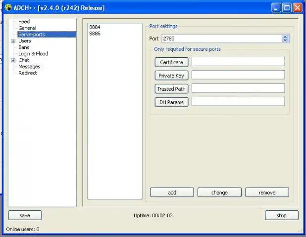 Download web tool or web app ADCH++ GUI