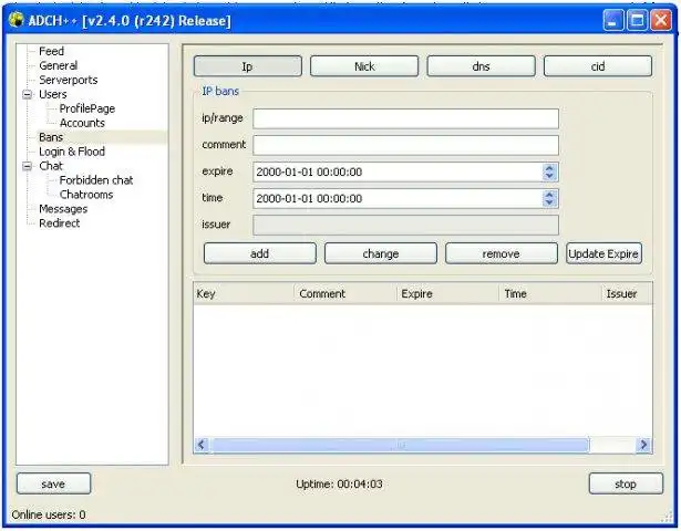 Download web tool or web app ADCH++ GUI