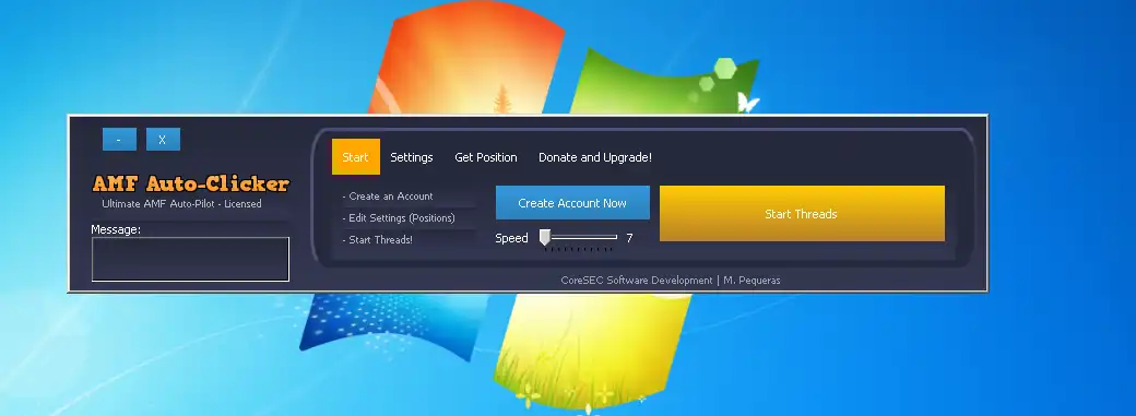 Download web tool or web app AddMeFast Auto-Clicker / Auto-Pilot FREE to run in Linux online