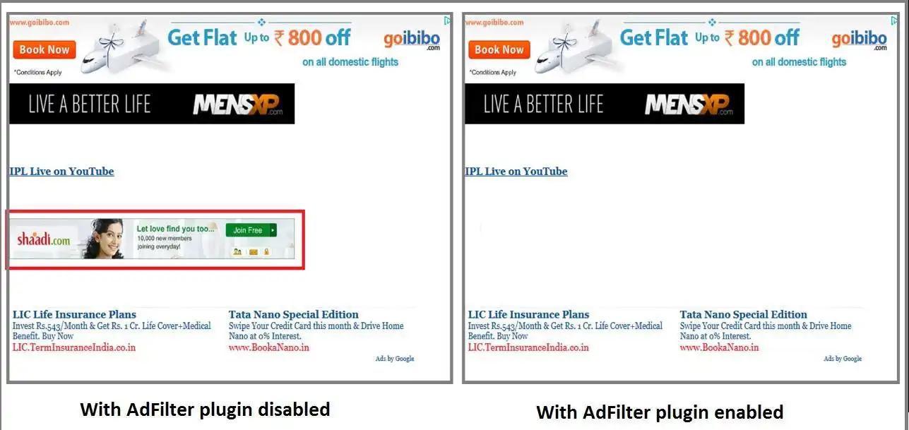 Download web tool or web app AdFilter