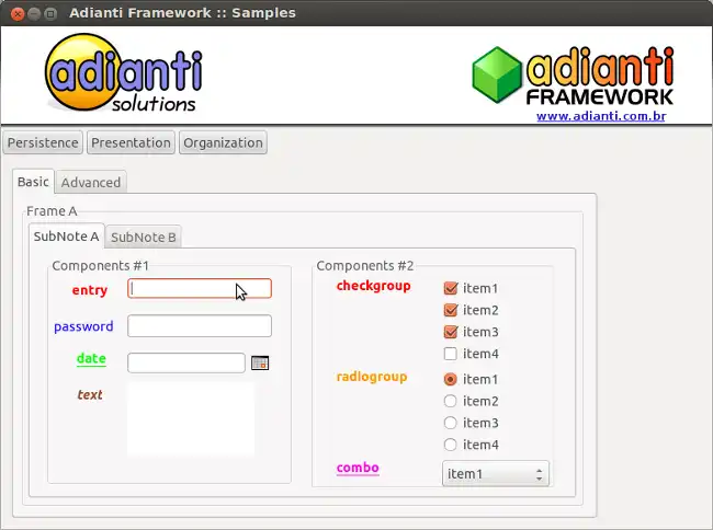 Download web tool or web app Adianti