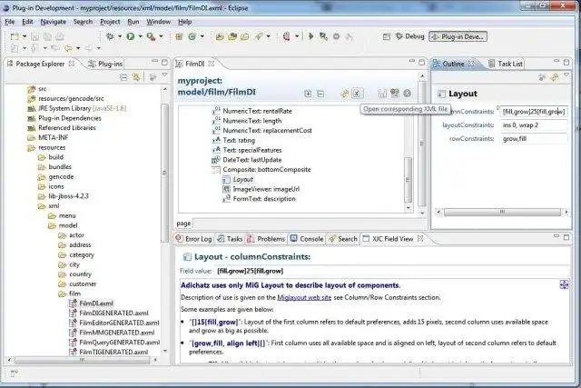 Web ツールまたは Web アプリのダウンロード Adichatz - Eclipse 4 RCP Framework