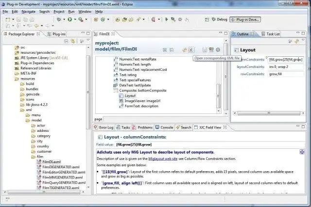 Muat turun alat web atau aplikasi web Adichatz - Eclipse 4 RCP Framework