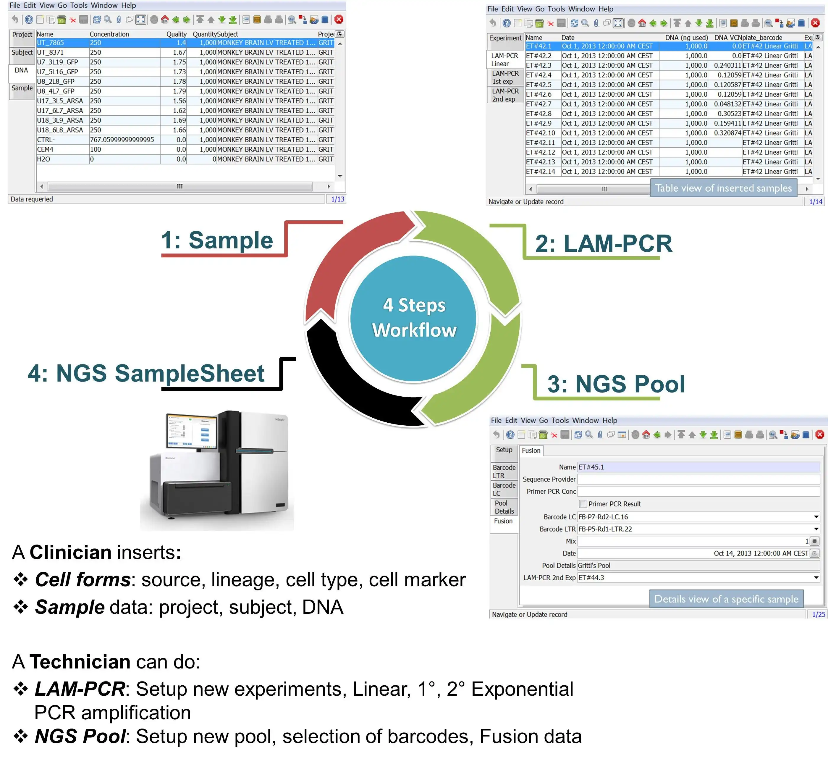 Download web tool or web app adLIMS