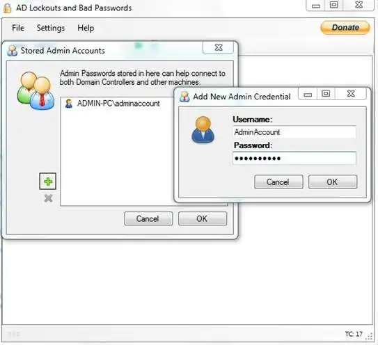 Download web tool or web app AD Lockouts and Bad Password Detection
