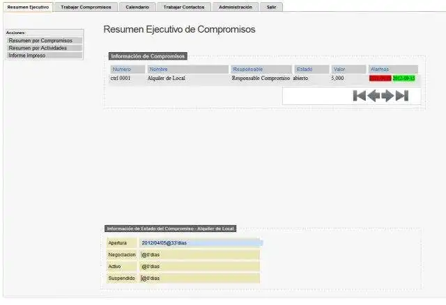 Download web tool or web app Administration Commercial Commitments