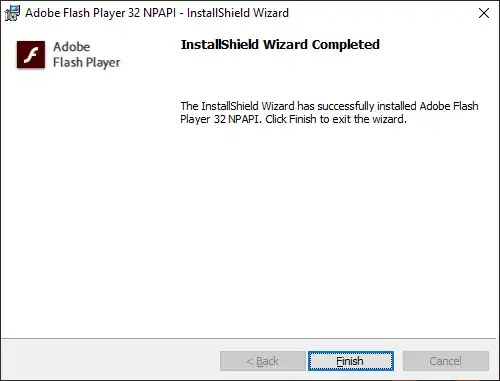 Download web tool or web app Adobe Flash MSI Installers