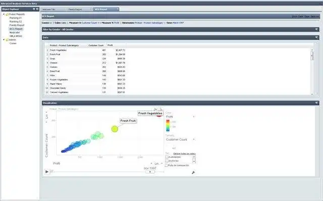 웹 도구 또는 웹 앱 Advanced Analysis Services 다운로드