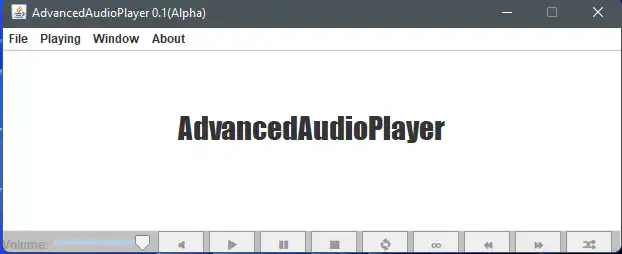 Download web tool or web app AdvancedAudioPlayer(AAP) 0.3