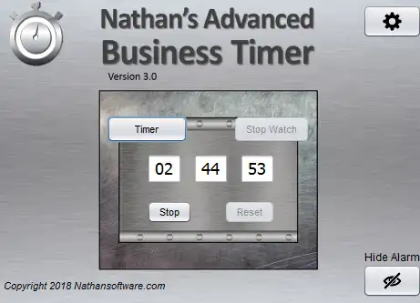 下载 Web 工具或 Web 应用程序 Advanced Business Timer