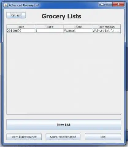 Download web tool or web app Advanced Grocery List