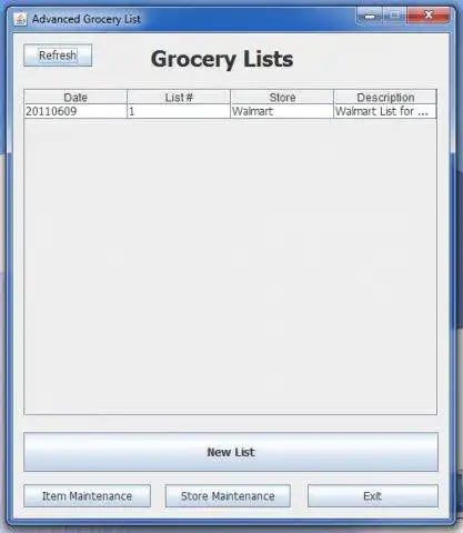 Mag-download ng web tool o web app Advanced Grocery List para tumakbo sa Windows online sa Linux online