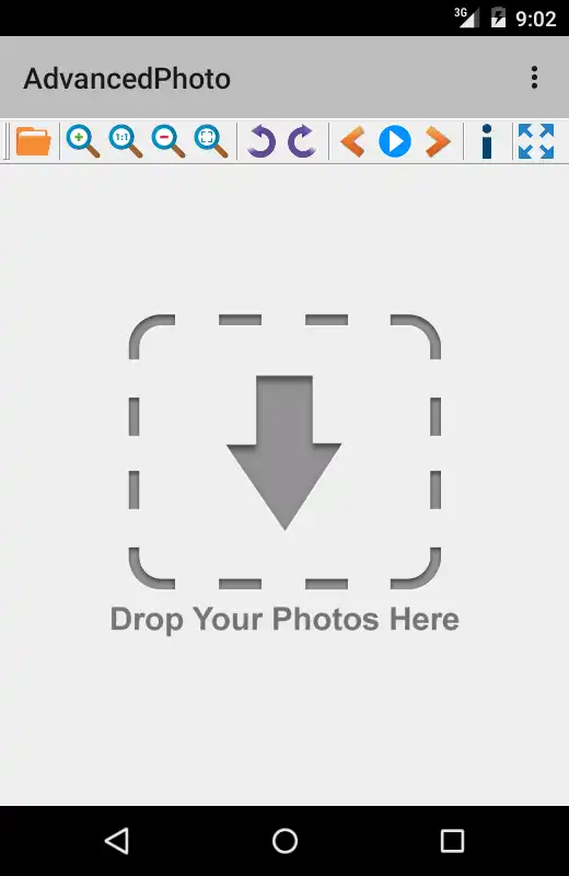 Download web tool or web app Advanced Photo