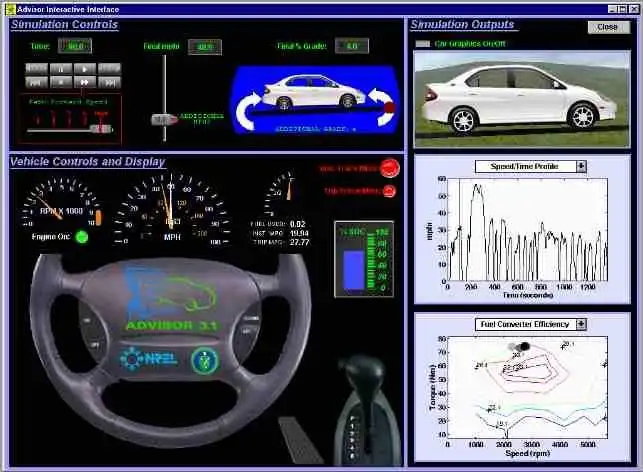 Download web tool or web app Advanced Vehicle Simulator