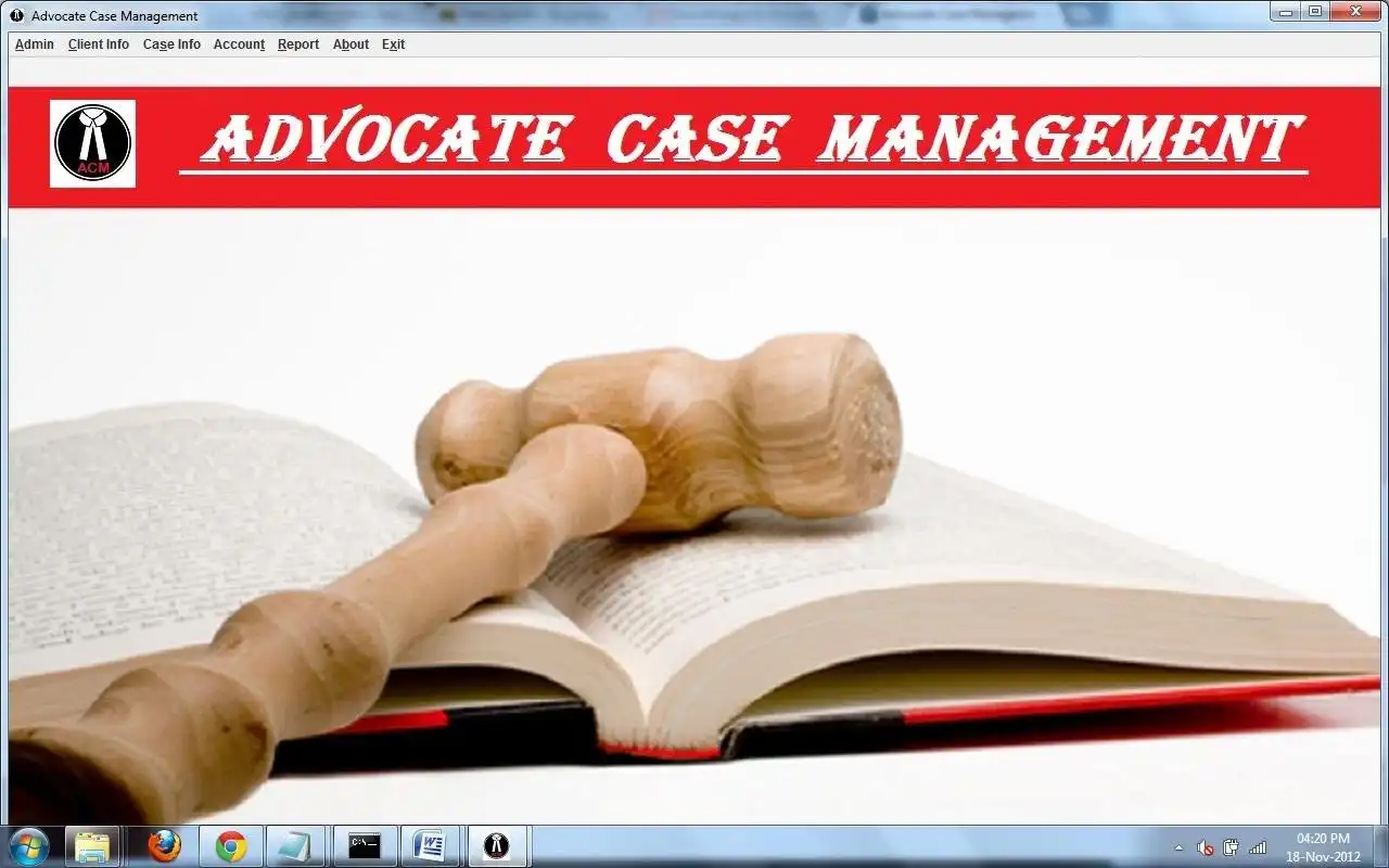 دانلود ابزار وب یا برنامه وب Advocate Case Management