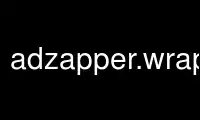 Run adzapper.wrapper in OnWorks free hosting provider over Ubuntu Online, Fedora Online, Windows online emulator or MAC OS online emulator