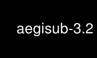 Run aegisub-3.2 in OnWorks free hosting provider over Ubuntu Online, Fedora Online, Windows online emulator or MAC OS online emulator