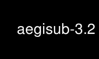 Ubuntu Online、Fedora Online、Windows オンライン エミュレーター、または MAC OS オンライン エミュレーター上の OnWorks 無料ホスティング プロバイダーで aegisub-3.2 を実行します。