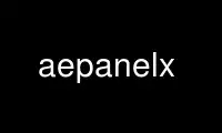 Run aepanelx in OnWorks free hosting provider over Ubuntu Online, Fedora Online, Windows online emulator or MAC OS online emulator