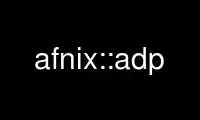 OnWorks ücretsiz barındırma sağlayıcısında afnix::adp'yi Ubuntu Online, Fedora Online, Windows çevrimiçi öykünücüsü veya MAC OS çevrimiçi öykünücüsü üzerinden çalıştırın