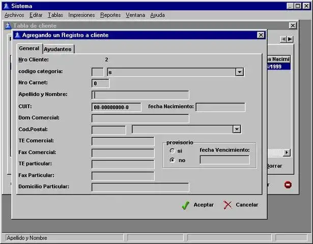 Download web tool or web app Agenda de Clientes