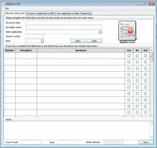 Download web tool or web app Agnitio