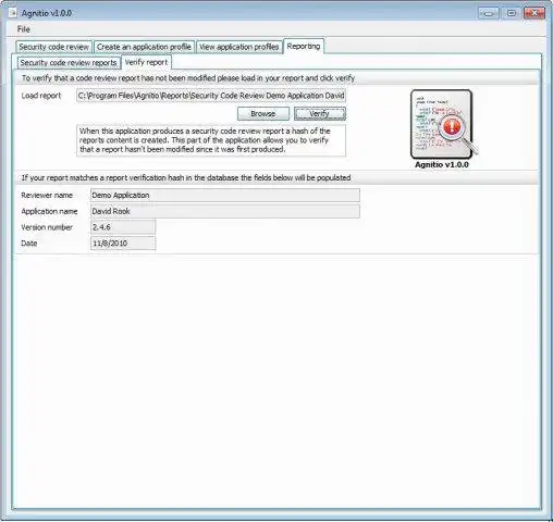 Download web tool or web app Agnitio