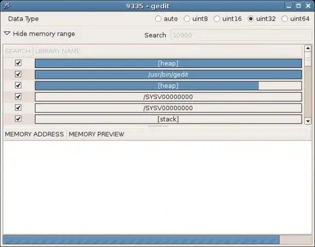 Download webtool of webapp een Gtk+ Game Cheater om online in Linux te draaien