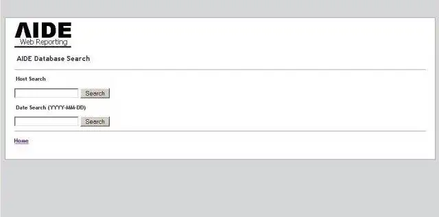 Download web tool or web app AIDE Reporting