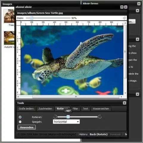 Download web tool or web app AIE (Ajax-Image-Editor)