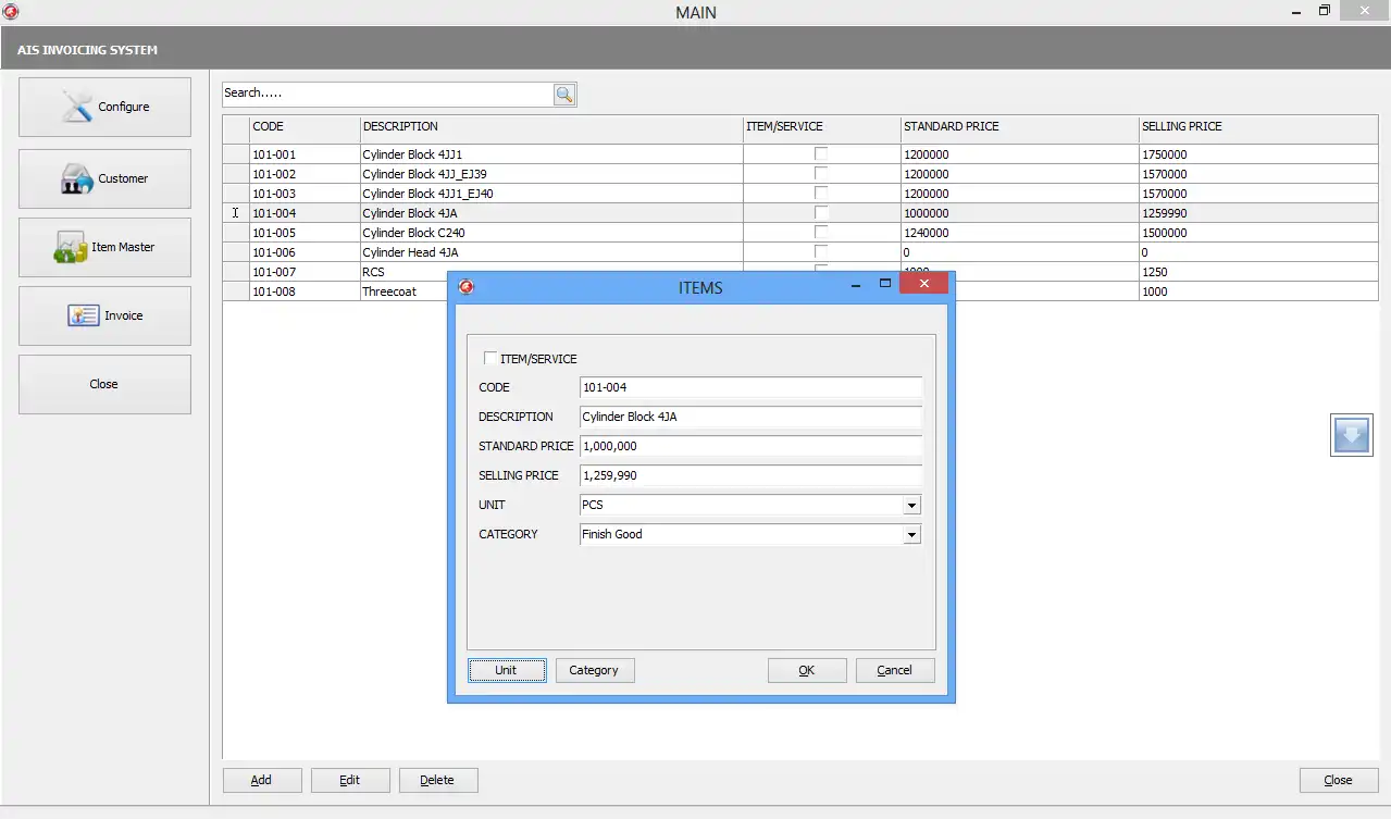 Mag-download ng web tool o web app na Ais Invoice System