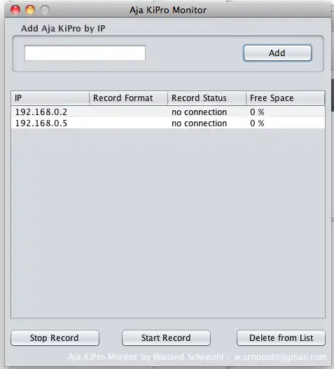 Download web tool or web app AJA Ki Pro Monitor