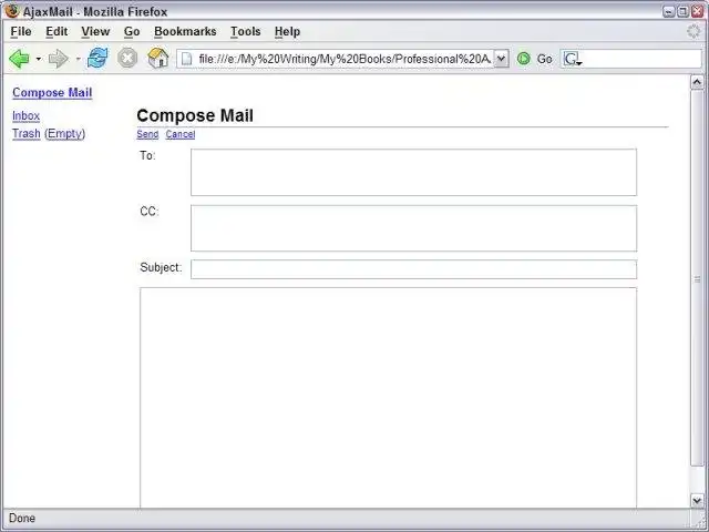 Download web tool or web app AjaxMail