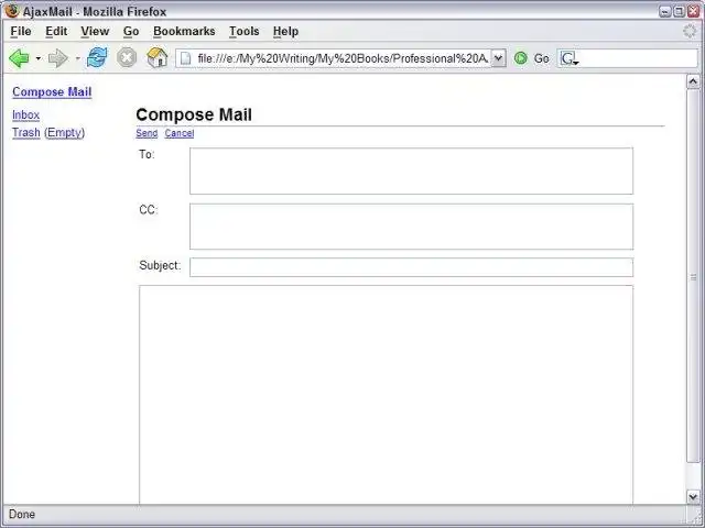 Mag-download ng web tool o web app na AjaxMail