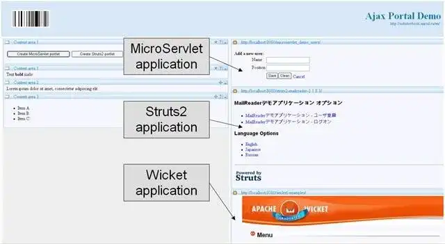 Laden Sie das Web-Tool oder die Web-App Ajax Portal (WebOS und Portal) herunter.