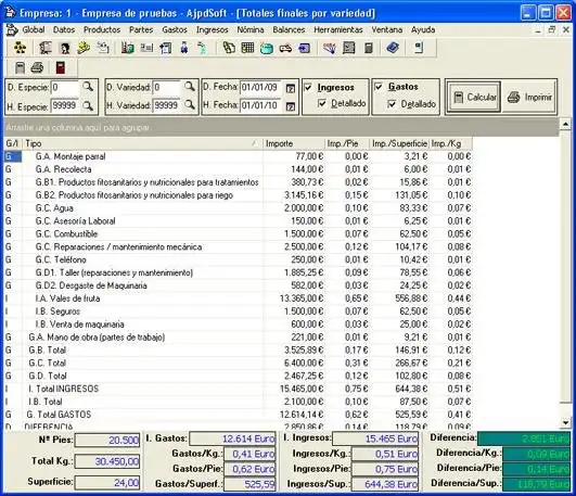 הורד כלי אינטרנט או אפליקציית אינטרנט AjpdSoft Farm Management