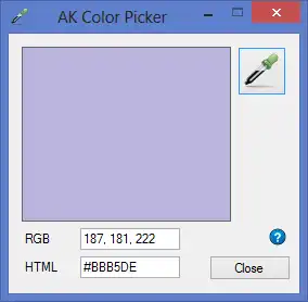 Download web tool or web app AK Color Picker