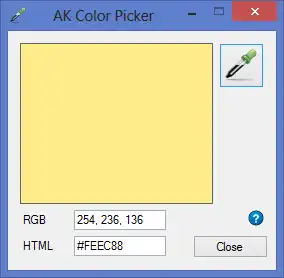Download web tool or web app AK Color Picker