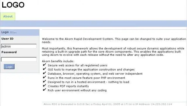 Download web tool or web app Akorn Rapid Development System
