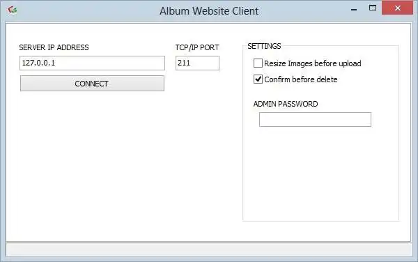 Download web tool or web app AlbumWebsite