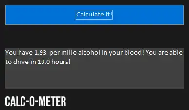 Web aracını veya web uygulamasını indirin Alc-O-Meter