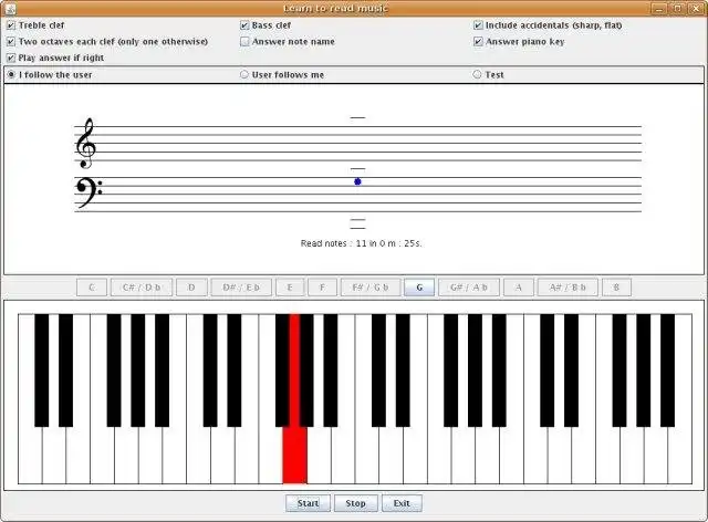 دانلود ابزار وب یا برنامه وب Alemus (Aprende a Leer Musica)