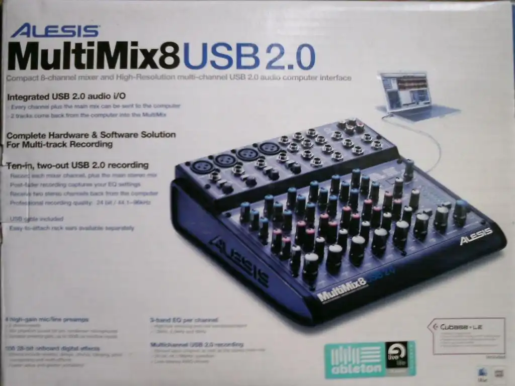 Download web tool or web app Alesis MultiMix8 USB2.0 ALSA driver