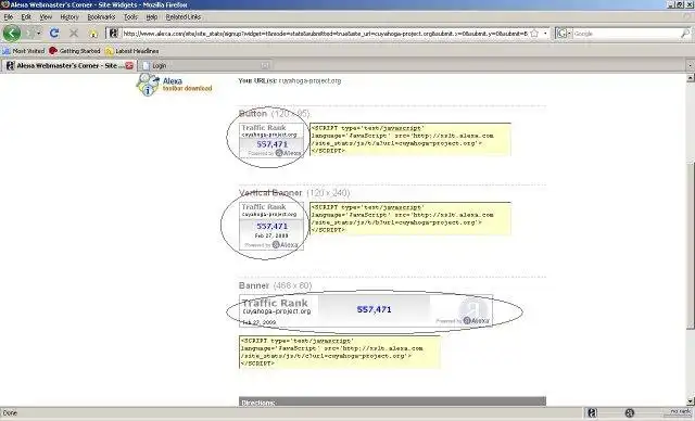 Baixe a ferramenta da web ou o aplicativo da web AlexaWidgets