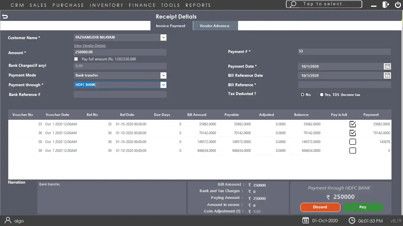 Télécharger l'outil Web ou l'application Web Logiciel de facturation ALGO